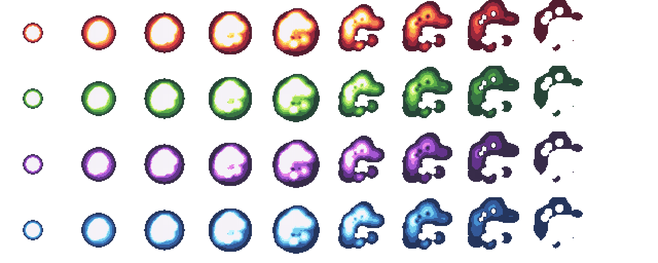 Explosion effect (vfx sprite sheet)