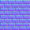Red bricks texture: free sampler file